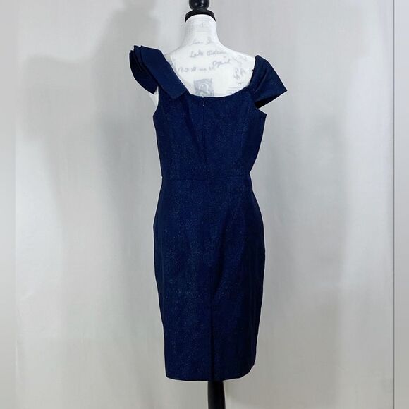 Teri Jon by Rickie Freeman Glitter-Embellished A-Line Dress size 18 - Picture 9 of 15